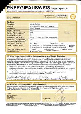 Energieausweis 