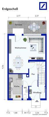 Grundriss Erdgeschoß