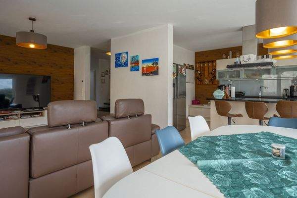 Offener Wohn Ess und Kochbereich