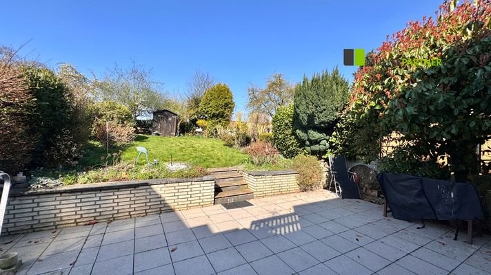 Ausblick in den Garten