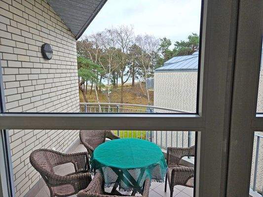 Balkon mit Ostseeblick