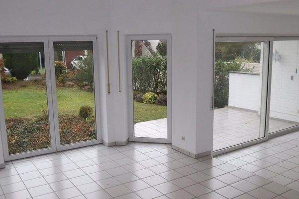 Blick Esszimmer - Terrasse