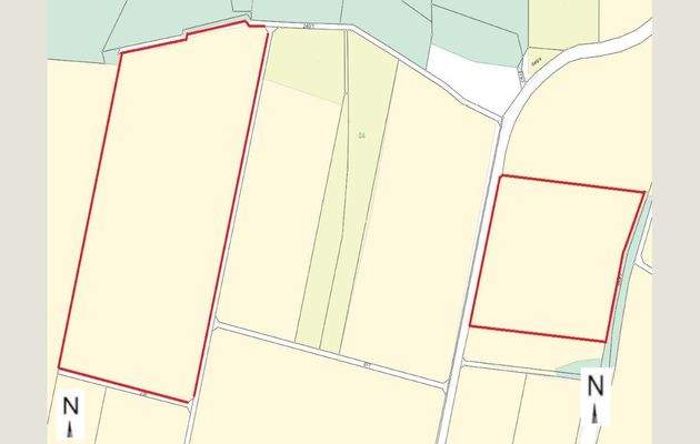 Attraktive Ackerflächen 