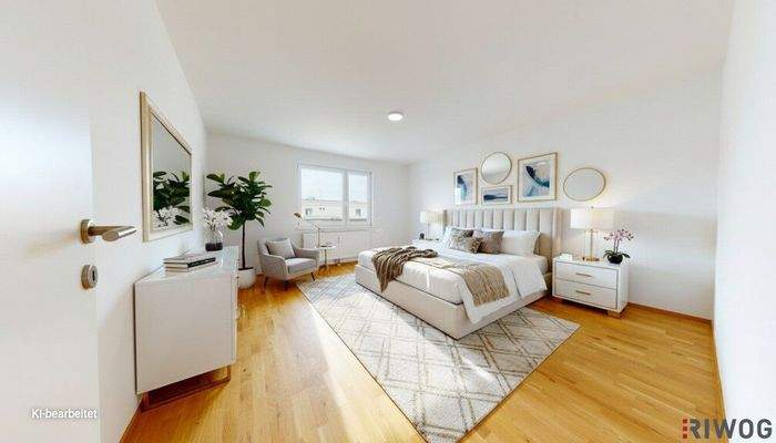 Schlafzimmer Virtuelles Staging