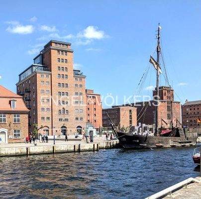 Alter Hafen in der Hansestadt Wismar