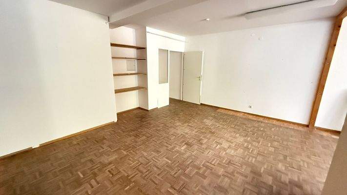 hinterer Bereich des Verkaufsraums