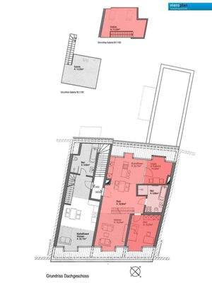 Grundriss Wohnräume