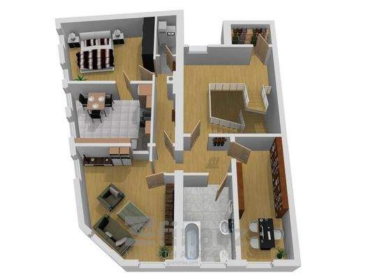 Grundriss 3 Obergeschoss