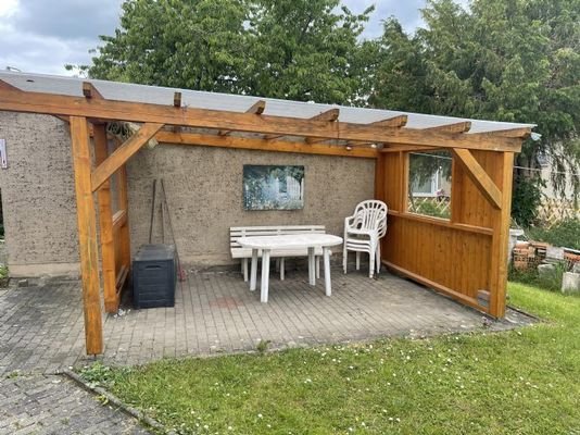 Überdachte Terrasse
