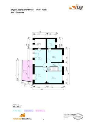 Grundriss EG bemaßt