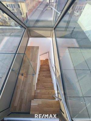 Aufgang zur Dachterrasse