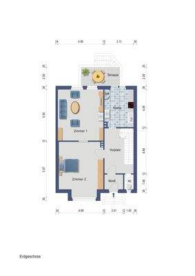 Grundriss Erdgeschoss