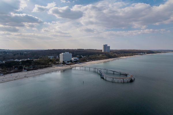 Timmendorfer Strand mit neuer Seebrücke