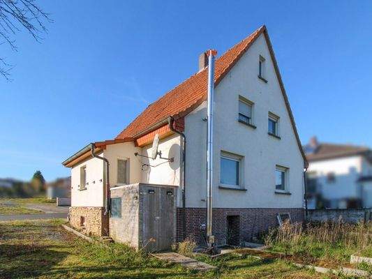 Seitliche Rückansicht