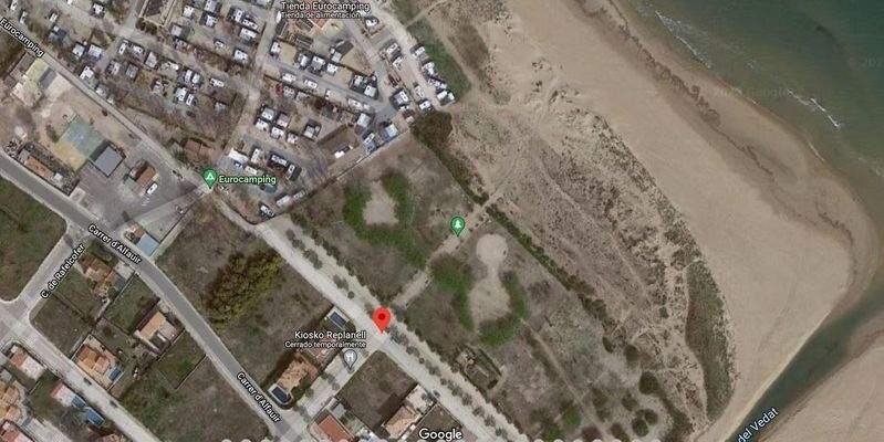 Luftansicht Grundstückslage