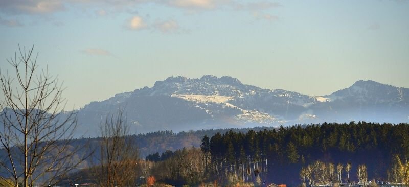 Blick zur Kampenwand