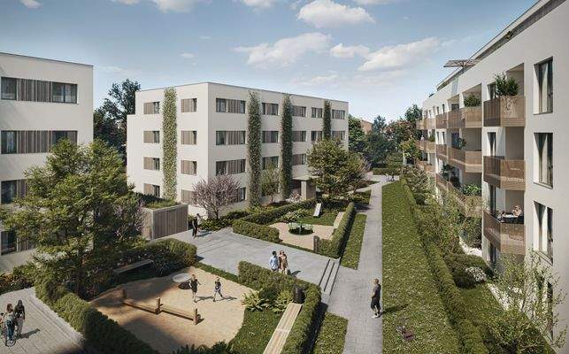 Visualisierung Innenhof