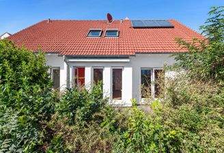 Ansicht Süden auf Wohnzimmer