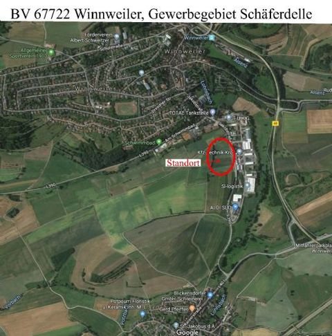 Winnweiler Industrieflächen, Lagerflächen, Produktionshalle, Serviceflächen