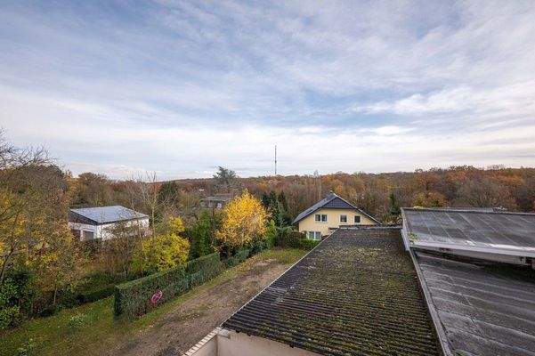 Blick vom Schlafzimmer 1. OG