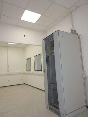Büro mit Serverschrank