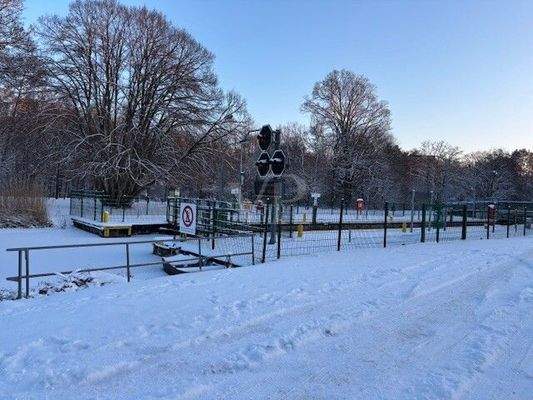 Schleuse Wintersperre
