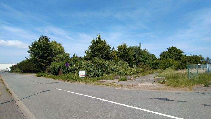 Zufahrt zum ehemaligen Parkplatz