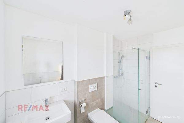 Beispielwohnung Badezimmer