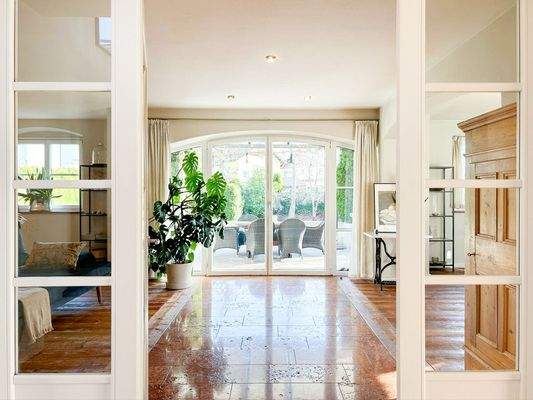 Blick in den Wohnbereich