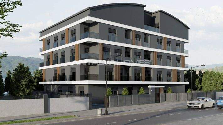 Flats for Sale in Antalya Near the Municipality Building