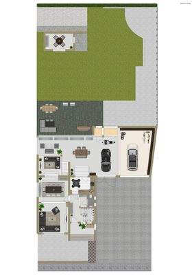 Erdgeschoss &amp; Außenbereich