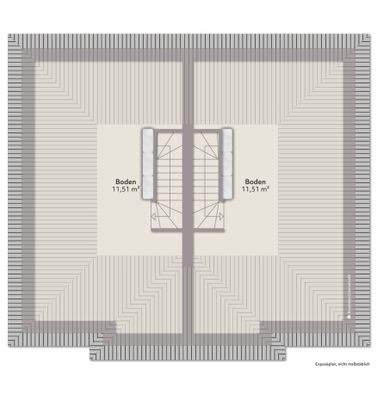 Grundriss Dachgeschoss Muster