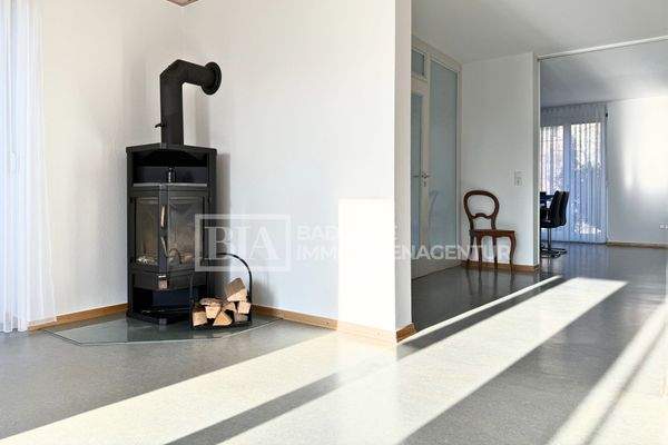 Wohnbereich mit Kamin