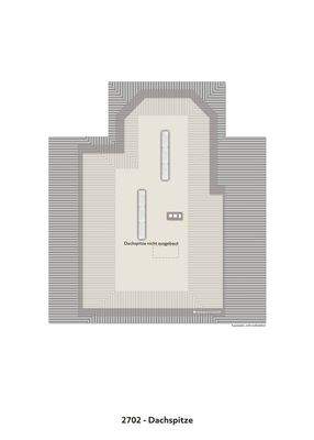 Grundriss Dachspitze visualisiert 2702