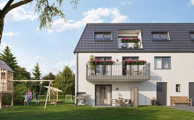 Gartenansicht 2 Visualisierung