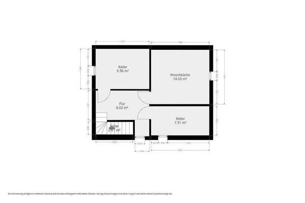 Grundriss- Keller