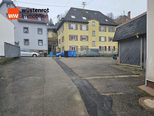 Platz auch für große Fahrzeuge