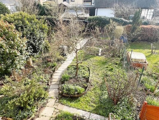 Der Blick in den Garten