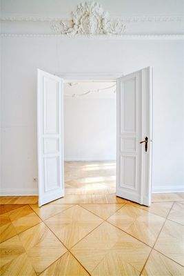 Altbaudetail Flügeltür