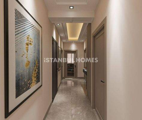 Elegant Flats in a Complex with Extensive Amenities in Uskudar