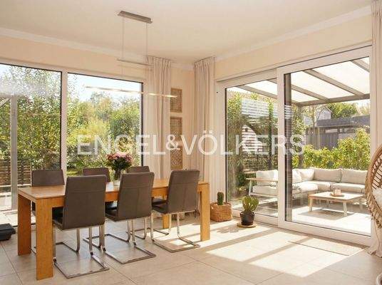 Essbereich in Richtung Terrasse