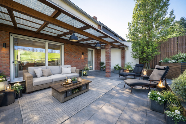 KI-generiertes Beispielbild Terrasse