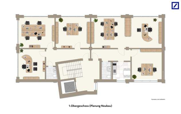 1. Obergeschoss (Planung Neubau)