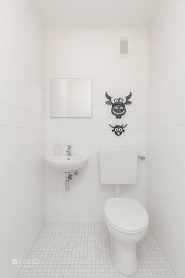 WC Weiß Gestrichen Vorschlag
