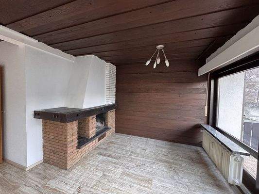 Wohnzimmer Ansicht 3 Kaminzimmer