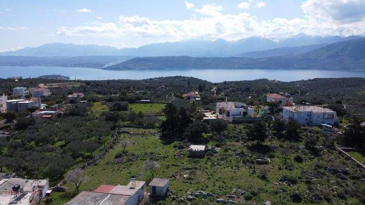 Kreta, Sternes: Grundstück mit außergewöhnlicher Aussicht zu verkaufen