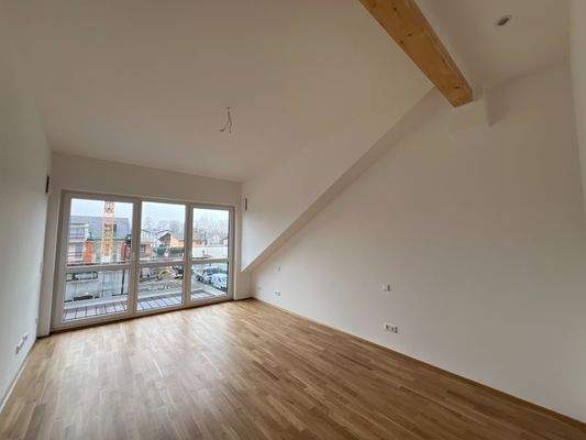 Einblick in eine bezogene Wohnung