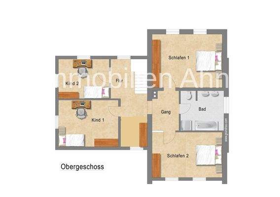 Grundriss Obergeschoss