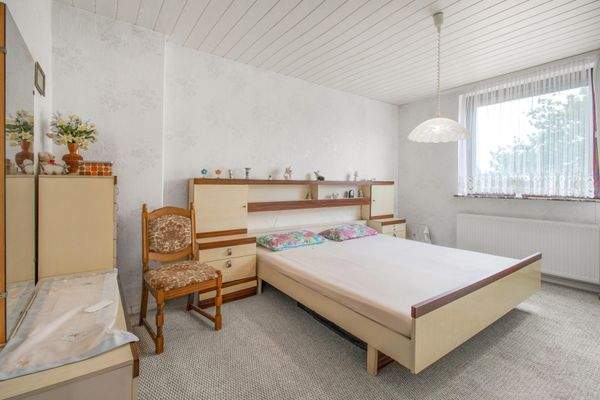 Schlafbereich im Obergeschoss