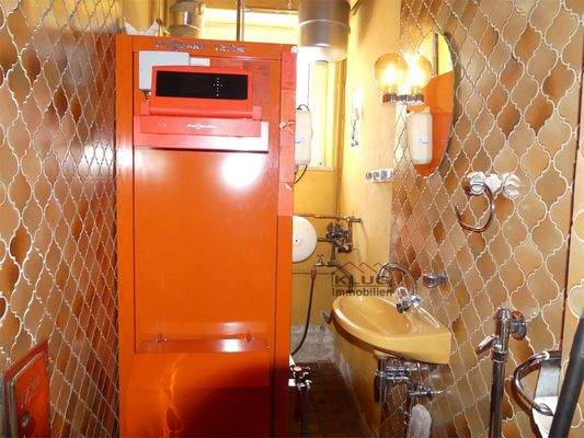 Gäste WC im EG mit Heizungsanl